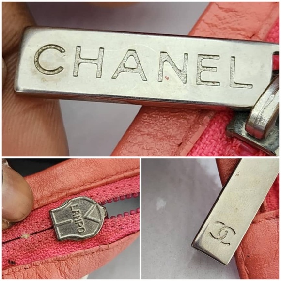 Authentic CHANEL Calfskin Quilted Large Cambon Tote Bag Black and Wallet - Picture 10 of 16